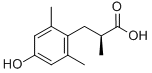 (S)-3-(4-羟基-2,6-二甲基-苯基)-2-甲基-丙酸结构式_332186-76-2结构式