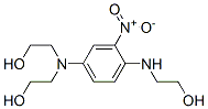 3-硝基-4-羟乙氨基-N,N-二羟乙基苯胺结构式_33229-34-4结构式