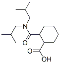 2-二异丁基氨基甲酰环己烷羧酸结构式_332394-38-4结构式