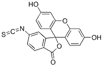 6-异硫氰酸荧光素结构式_3326-31-6结构式