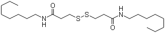 3,3-二硫代二辛基丙酰胺结构式_33312-01-5结构式