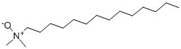 N-氧化-n-十四烷基-N,N-二甲胺结构式_3332-27-2结构式