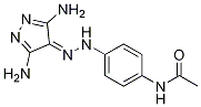 N-[4-[(3,5-二氨基-4H-吡唑-4-基)肼基]苯基]-乙酰胺结构式_333326-97-9结构式