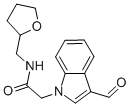 2-(3-甲酰基-吲哚-1-基)-n-(四氢-呋喃-2-甲基)-乙酰胺结构式_333750-65-5结构式