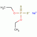 二乙氧基-硫代-硫代膦烷钠结构式_3338-24-7结构式