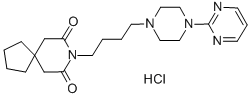 盐酸丁螺环酮结构式_33386-08-2结构式