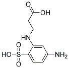 2-(2-羧乙氨基)-4-氨基苯磺酸结构式_334757-72-1结构式