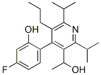 4-(4-氟-2-羟基苯基)-α-甲基-2,6-双(1-甲基乙基)-5-丙基-3-吡啶甲醇结构式_334992-01-7结构式