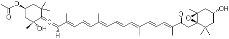 Fucoxanthin Structure,3351-86-8Structure