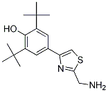 4-2-(氨基甲基)-4-噻唑-2,6-双(1,1-二甲基乙基)-苯酚结构式_335242-75-6结构式