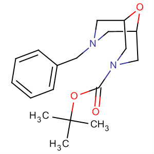 7-苄基-9-噁-3,7-二氮杂双环[3.3.1]壬烷-3-羧酸叔丁酯结构式_335620-98-9结构式