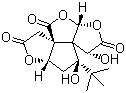 白果内酯结构式_33570-04-6结构式