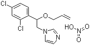抑霉唑硝酸盐结构式_33586-66-2结构式