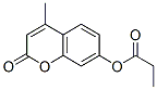 4-甲基伞形酮丙酸酯结构式_3361-13-5结构式