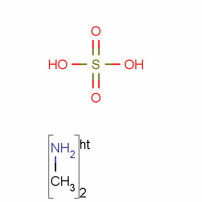 甲胺硫酸盐结构式_33689-83-7结构式