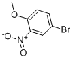4-溴-2-硝基苯甲醚结构式_33696-00-3结构式