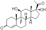 氟孕酮结构式_337-03-1结构式