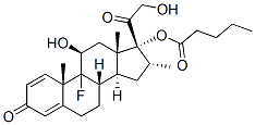 地塞米松戊酸酯结构式_33755-46-3结构式