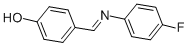 4-[[(4-Fluorophenyl)imino]methyl]-phenol Structure,3382-63-6Structure