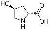 反式-4-羟基-D-脯氨酸结构式_3398-22-9结构式