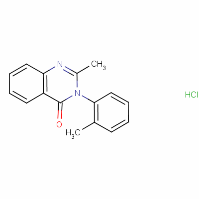 安眠酮盐酸盐结构式_340-56-7结构式