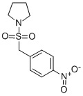 N-[(4-Nitrophenyl)-methylsulfonyl]pyryolidine Structure,340041-91-0Structure