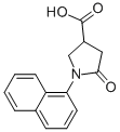 1-Naphthalen-1-yl-5-oxo-pyrrolidine-3-carboxylic acid Structure,340319-91-7Structure