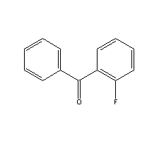 邻氟二苯甲酮结构式_342-24-5结构式