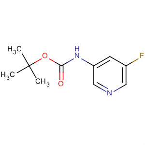 (9Ci)-(5-氟-3-吡啶)-氨基甲酸,1,1-二甲基乙酯结构式_342603-20-7结构式