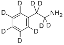 2-苯乙胺-D9结构式_342611-05-6结构式
