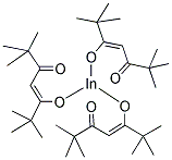 三（2,2,6,6-四甲基-3,5-庚二酮）铟(Ⅲ)结构式_34269-03-9结构式