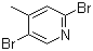 2,5-Dibromo-4-picoline Structure,3430-26-0Structure