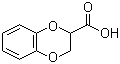 1,4-苯并二噁烷-2-羧酸结构式_34385-93-8结构式