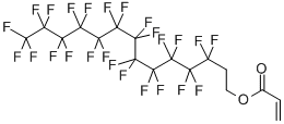 2-(全氟十二基)丙烯酸乙酯结构式_34395-24-9结构式
