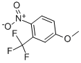 4-甲氧基-1-硝基-2-(三氟甲基)苯结构式_344-39-8结构式