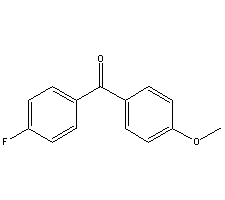 4-氟-4-甲氧基二苯甲酮结构式_345-89-1结构式
