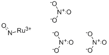 三硝基亚硝酰钌(II)结构式_34513-98-9结构式