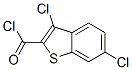 3,6-二氯苯并[b]噻吩-2-羰酰氯结构式_34576-85-7结构式
