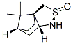 (1S,3R,5R,7R)-10,10-二甲基-3-硫杂-4-氮杂三环[5.2.1.0<sup>1,5</sup>]癸烷3-氧化物结构式_345896-10-8结构式