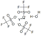 三氟甲磺酸钇水合物结构式_34629-25-9结构式