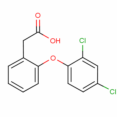 芬氯酸结构式_34645-84-6结构式