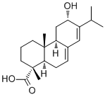 12-羟基松香酸结构式_3484-61-5结构式