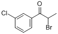 2-溴-1-(3-氯苯基)-1-丙酮结构式_34911-51-8结构式