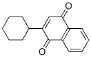 2-环己基-1,4-萘醌结构式_34987-31-0结构式