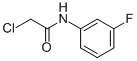 N-(氯乙酰)-3-氟苯胺结构式_350-81-2结构式