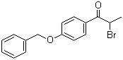 4’-苯甲氧基-2-溴苯丙酮结构式_35081-45-9结构式