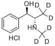 盐酸麻黄碱-D6结构式_350820-08-5结构式