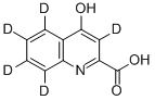 犬尿喹啉酸-D5结构式_350820-13-2结构式
