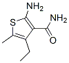 2-氨基-4-乙基-5-甲基噻吩-3-羧胺结构式_350996-89-3结构式