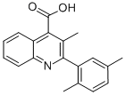 2-(2,5-二甲基苯基)-3-甲基喹啉-4-羧酸结构式_350999-29-0结构式